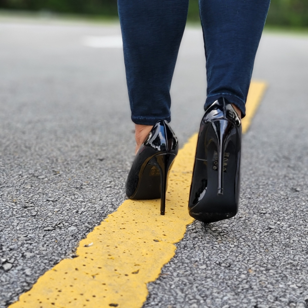 Stiletto High Heels Pointed Closed Toe Dress Pumps - Picture 2 of 5